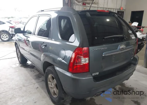 2009 Kia Sportage Lx V6 из США, поврежденный, VIN KNDJF723397563597